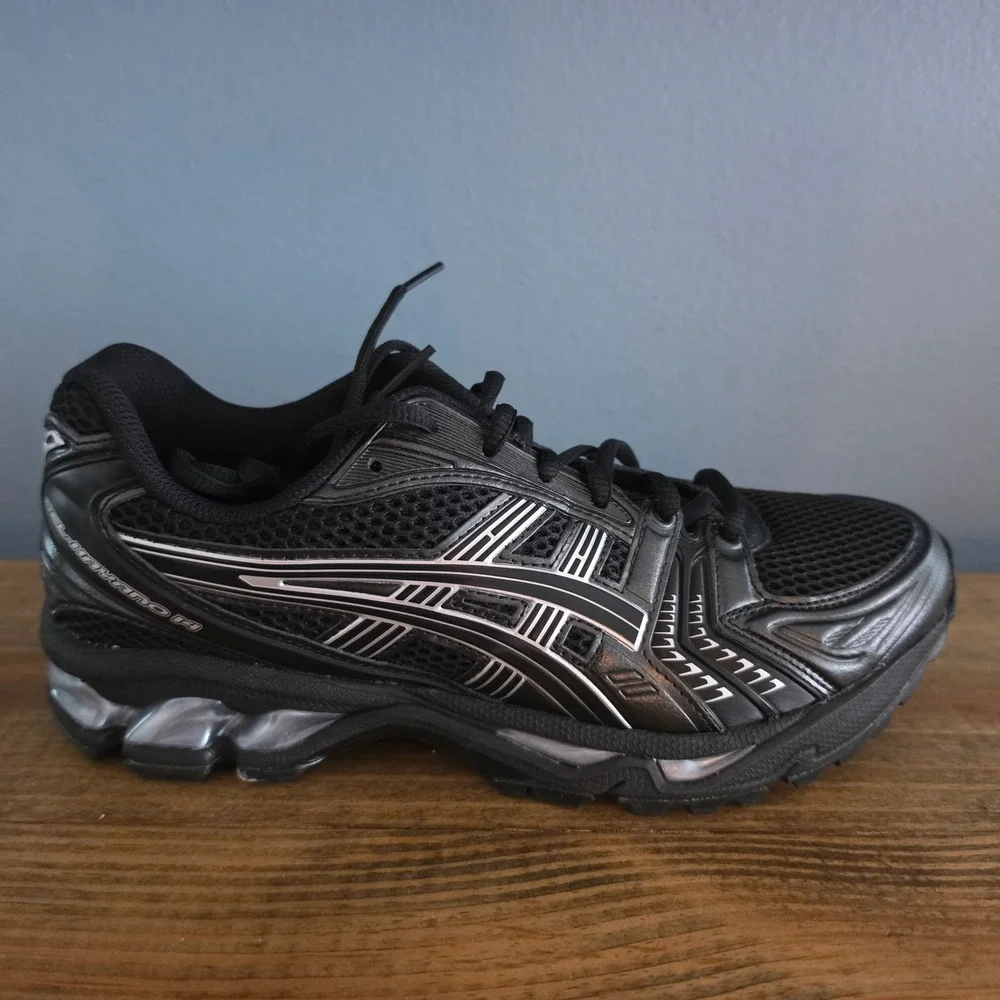 ASICS Mens Gel-Kayano 14 Running Shoes Black Graphite Grey 1201A019 7